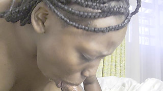 Sloopy BJ is the way to GO for This African Babe
