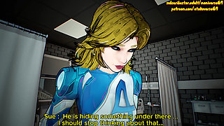 Fantastic Foursome (Marvel Rivals Sue Storm with bbcs)