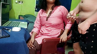 Stepsiblings massage leads to wild sex