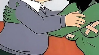 Slut She-hulk Gets Fucked on the First Date. Cartoon