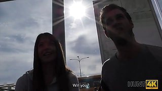 Hunt4k. cuckold let gf have sex for currency with another dude