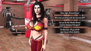 Angel Wants to Feel Big Cock in Ass Cockham Superheroes 69