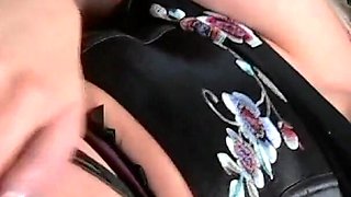 Lesbian babes Bonnie Rose and Harmony Reigns pleasuring themselves