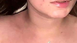 Daddy Please Fuck My Huge Natural Tits and Cum on Them Part 2