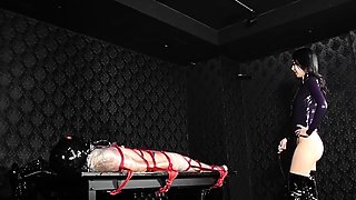 Mistress Ruiko - Restrained With Rope And Mummification Sub
