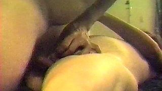 Vintage hairy pussy play