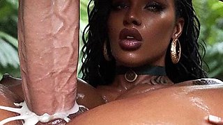 Hot Sex African Girl Mia and Jake,fat Woman with Big Tits, Big Dick, Gangbang, Bukkake,interracial Sex