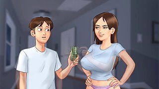 MissKitty2K's summertime saga reimagined with a wild scene in the lab