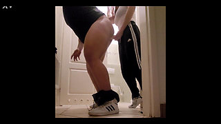 My Dominant Boss Pegg Me in a Public Toilet by Big Strapon, It Was a Fast and Horny