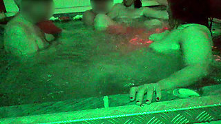 At the Spa with Italian Sluts