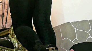 Monika Schmidt Dirty Shoe Soles Licking Giantess Boot Worship