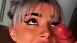 Kristen Hancher - BF Blowjob   School Girl Cosplay