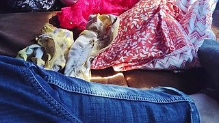 Girl Changes Clothes in a Running Bus