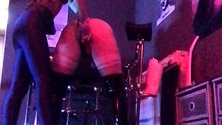 Big assed anal booty fetish slut toyed deep in her ass