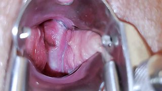 Julia Maze POV Juicy pussy clit rubbing gyno speculum orgasm