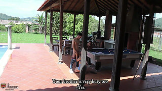 My Stepbrother's Big Cock Breaks My Pussy - Porn in Spanish