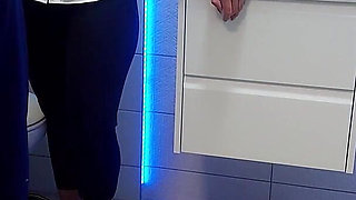 Housewife Stuck in Washing Machine and Plumber Fucked Her