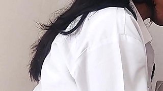Nurse Sucking Doctor Dick in Private Cabin