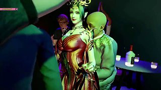 3D Animation - Beauty goddess 45