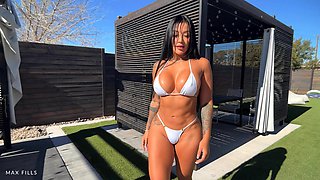 Mariana Martix's Latina Creampie Ignites Ultra Brunette Heat