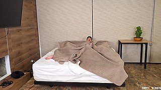 I FUCK MY GIRLFRIEND'S STEPMOM, SHE CATCHES US AND THE STEPMOM CONVINCES US TO HAVE A THREEWAY.