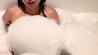 Small titted brunette amateur anal nailed at home
