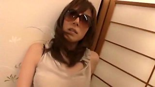 Horny Japanese girl Homami Takasaka in Fabulous Car, Outdoor JAV movie