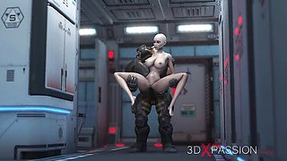 Gorgeous dream girl - 3d animation scene - 3DXPassion