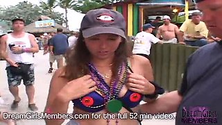 Hot Bartender Pool Party - Public Flashing & Wild Pussy Action