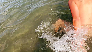 Femdom in need of sex on the beach
