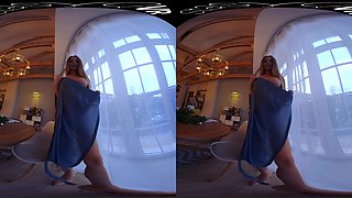 Bathrobe Beauty - Erotic Sexy Solo Striptease Hd Vr