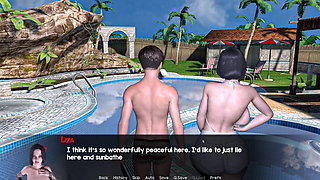 Liza Having Fun In Swimming Pool