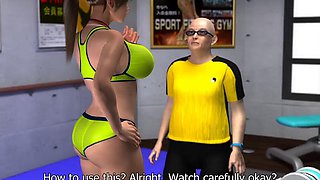 ANIMATED GYM SEX