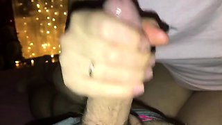 Party guy fucks my ass and cums all over it.