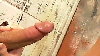 Paige gives a perfect blowjob while touching herself