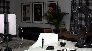 Beautiful blonde nanny and big boobed blonde MILF get pumped