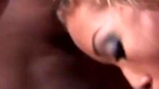 Interracial Foursome with a BBC for Three Insatiable Vixens in Stockings
