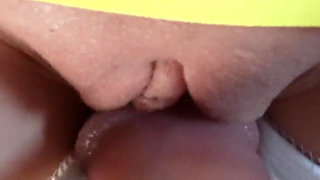 Big Dick Inside Small Pussy on the Bus Again!