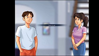 School girl (18+), building, x video