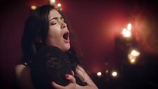 Deeper. Gorgeous Curvy Scarlett Alexis Gets Spanked And Fucked Hard