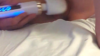 4K Solo Close up Masturbating with a Wand and Cumming Multiple Times - Richelle Rose