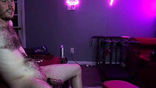 Pale and chubby brunette MILF sucks and tit fucks a big cock
