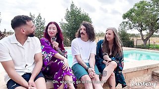 Hardcore scene with charming fancy bit from Lustery