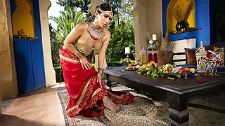Indian beauty reveals her slutty side in an addictive solo