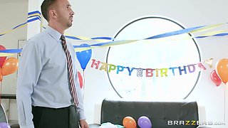 The Surprise Party With Keiran Lee, Melissa Lynn - Brazzers