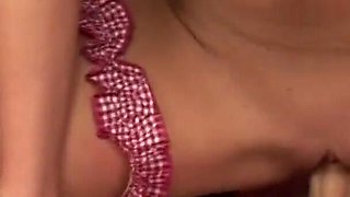 Sweet blonde slammed deeply by big dick