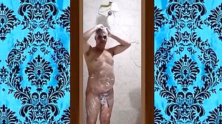 O Meu Banho Gostoso Com o Pau Duro 015