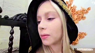 Horny Blonde And Petite Teen - Vivians Sweet Pussy To Lick - This Likes To Receive Ass And Pussy Eating