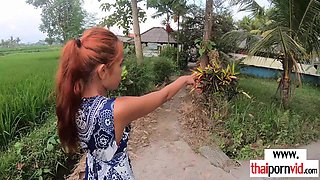 Amateurs Thai steamy licked and shagged