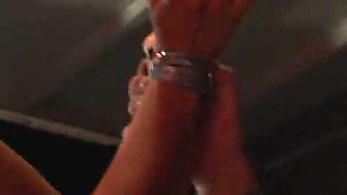 BDSM - Public Humiliation for Anal-gagged Slave Girl